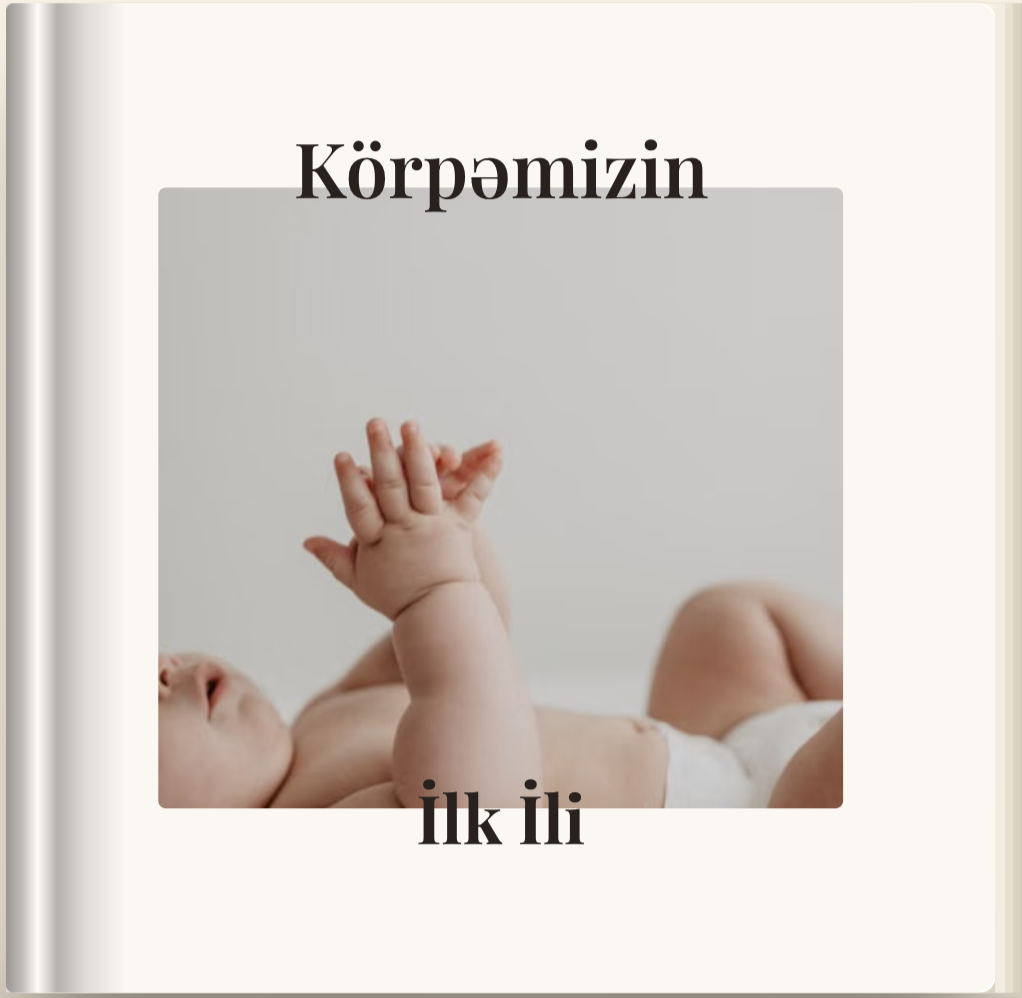 Müasir Minimalist Körpə Foto kitabı (Coffee Table)